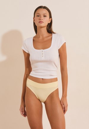 Etam, JADE 3 PACK  - Slip - vanille