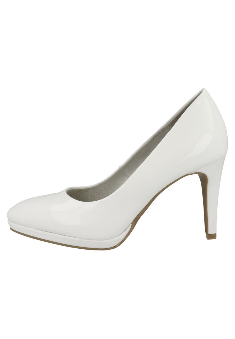 s.Oliver Zapatos de plataforma - white patent