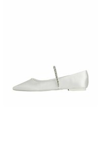 Lipsy FOREVER WEDDING EMBELLISHED - Baleríny s páskem - white
