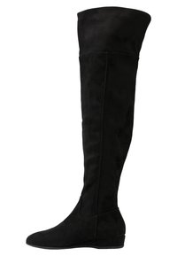 Anna Field Stivali con la zeppa - black