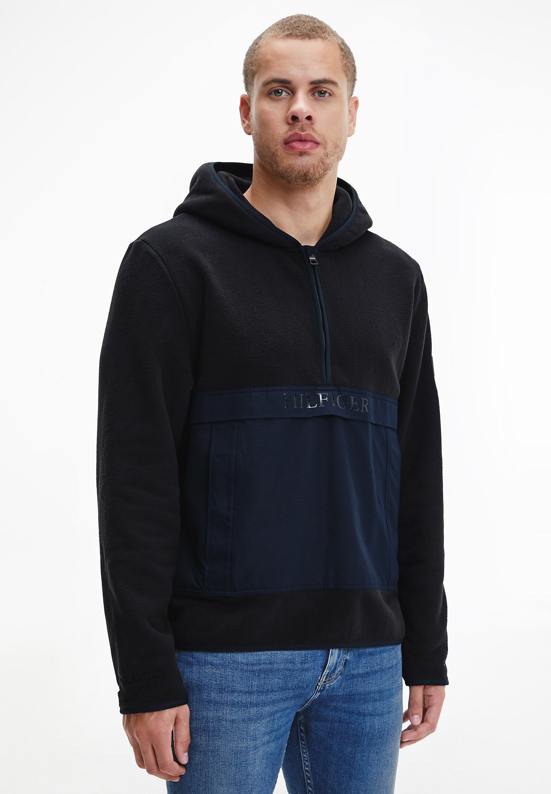 half zip anorak