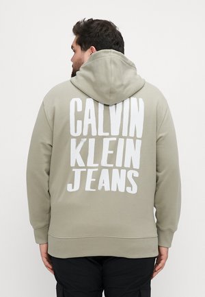 PLUS PAINTED HOODIE - Sweatshirt - laurel oak