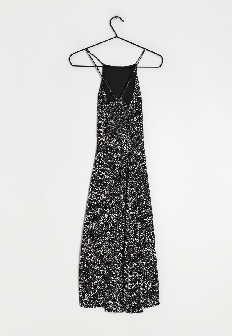 hollister black maxi dress Knit Tie-Back Maxi Dress
