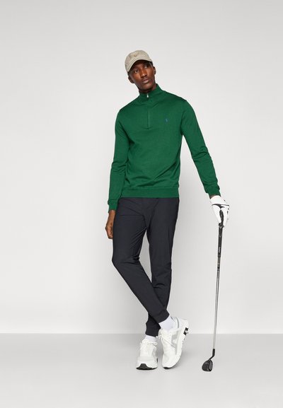 Polo Ralph Lauren LONG SLEEVE - Pullover - new forest/navy