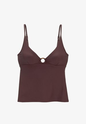 s.Oliver, TANKINI-TOP - Bikini top - braun
