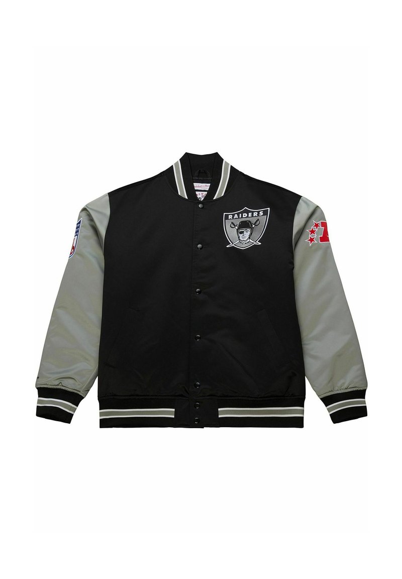 Mitchell & Ness HEAVYWEIGHT NFL OAKLAND RAIDERS - Outdoorjacke - black