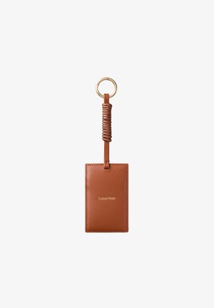 Calvin Klein, FOIL LOGO LACING CARDCASE - Μπρελόκ - light brown