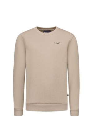 REGULAR FIT CREWNECK LS - Sweater - taupe