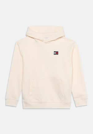 Tommy Hilfiger, FLAG HERITAGE HOODIE UNISEX - Sweat à capuche - ancient white