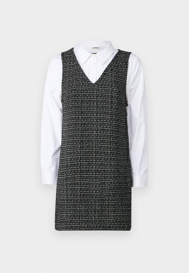 Only Petite Blousejurk zwart