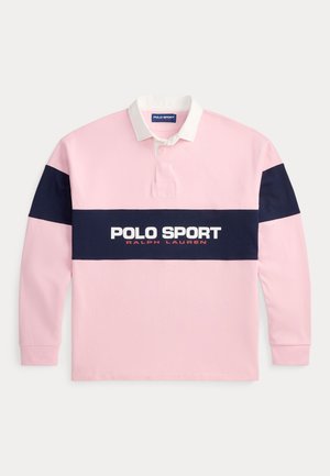 BIG FIT POLO SPORT RUGBY SHIRT - Πόλο - resort pink/cruise navy
