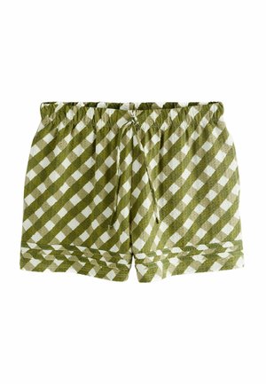 Next, TALL FIT - TIE WAIST SHORTS . - Short - green gingham