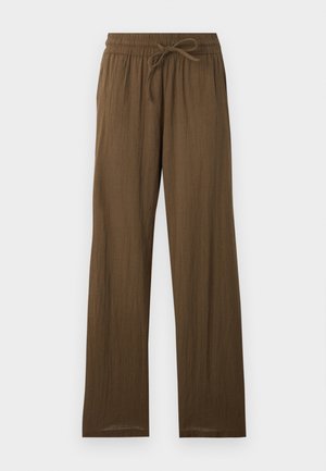 ONLY, ONLTIZANA LOOSE PANT - Bukse - grape leaf