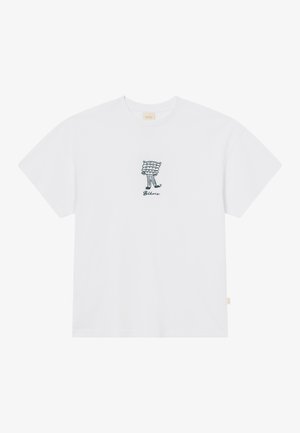 BLKVIS BAKERY TEE UNISEX - Print T-shirt - white