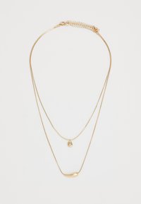 2 PACK - Verižica - shiny gold-coloured