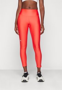 Under Armour TECH - Leggingek - red solstice/white