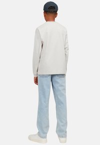 Jack & Jones VESTERBRO MIT 3-D-PRINT - Ilgarankovis viršutinės dalies drabužis - beige