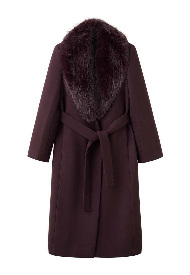 Mango Klassisk kappa / rock - bordeaux/vinröd - Zalando.se