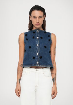 MADINE - Veste sans manches - blue denim