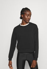 ONLY Play - ONPLOUNGE O-NECK  - Sweatshirt - black Thumbnail-Bild 1