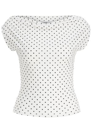 JJXX, JXLAURA - Bluse - cloud dancer/black