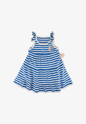 sigikid, SIGIKID KLEID SEA YOU - Robe en jersey - blau weiß gestreift