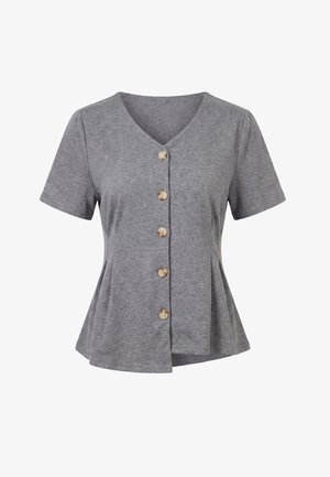 usha, Blouse - grey melange