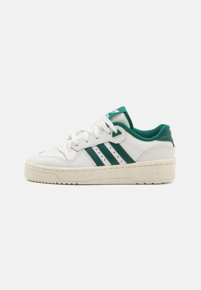 adidas Originals RIVALRY UNISEX - Tenisky - core white/collegiate green/off white