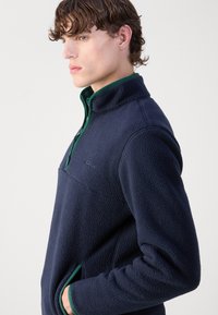 GANT HALF ZIP - Fleece jumper - evening blue