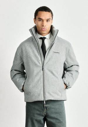 NECK PUFFER - Gewatteerde jas - heather grey