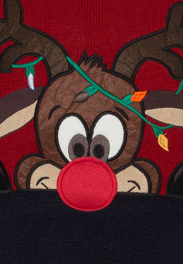 ONSXMAS REG BLOCK CREW UNISEX - Jumper2