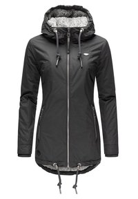 Ragwear ZUZKA - Vinterkåpe / -frakk - schwarz