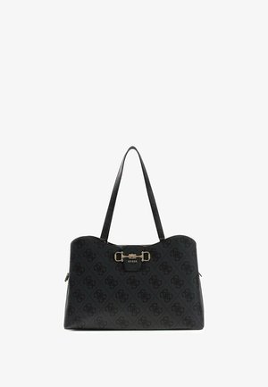 Guess, JANIE LOGO TOTE BAG - Sac à main - coal logo