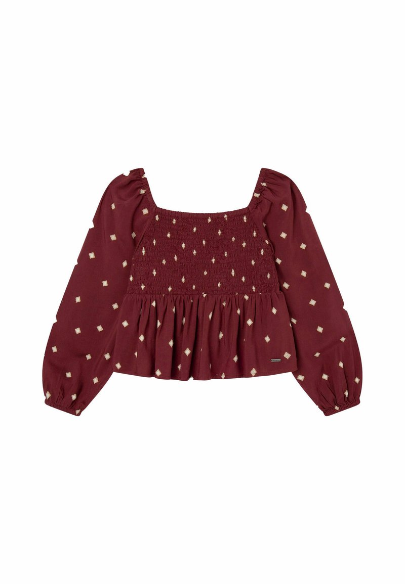 Pepe Jeans Blouse bordeauxrood