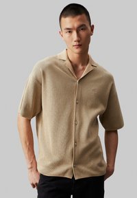 Calvin Klein Jeans Kardiganas - pale khaki
