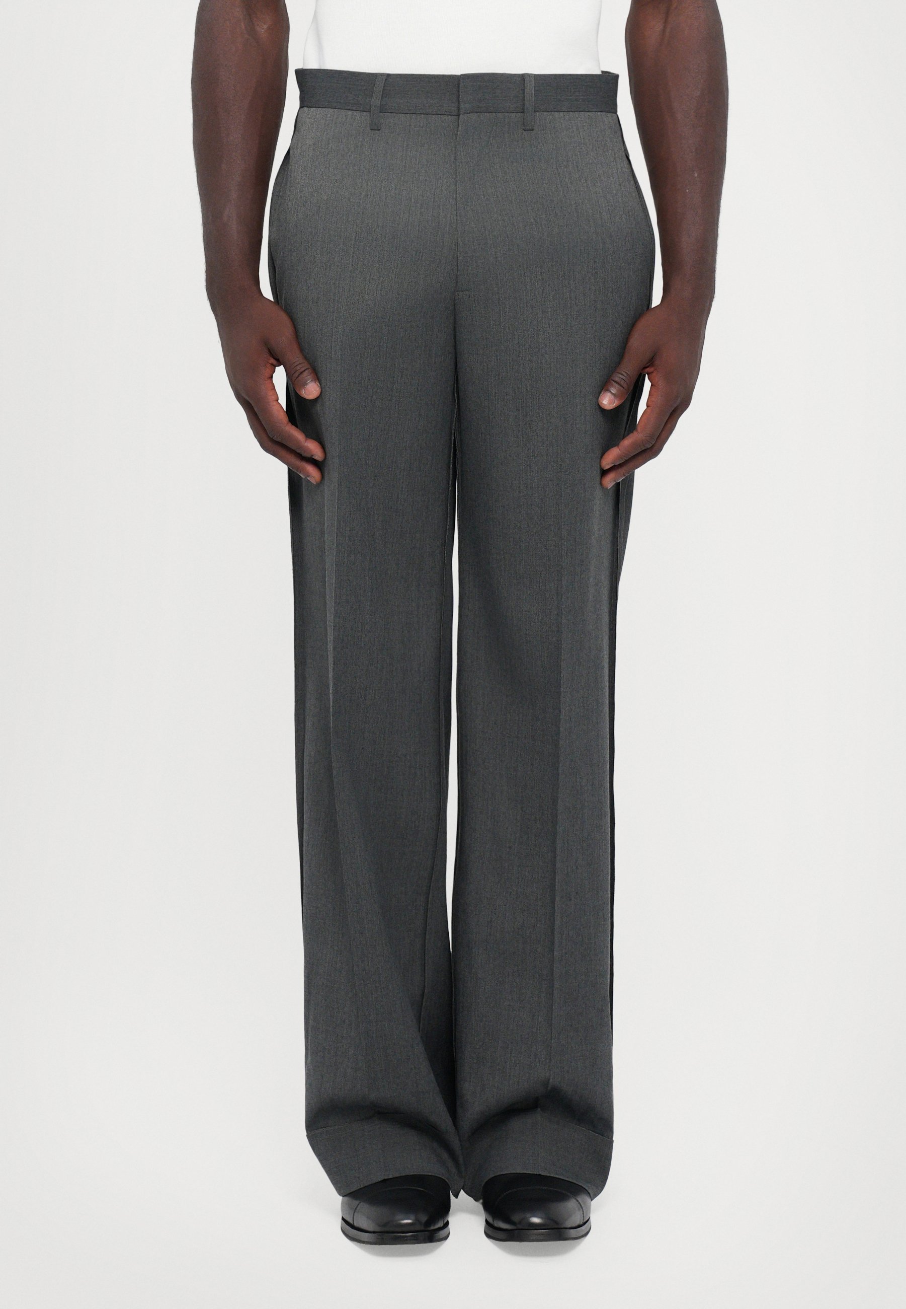 MM6 Maison Margiela Trousers - dark grey - Zalando.co.uk