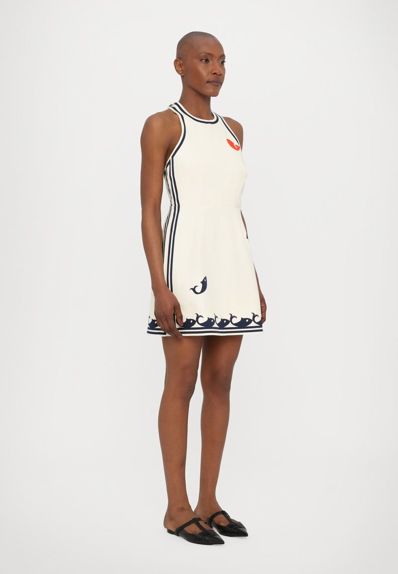 Alemais MARINE MINI DRESS - Day dress - cream/off-white - Zalando