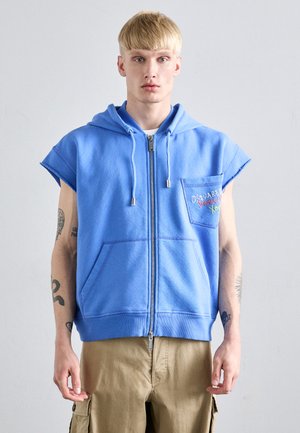 ADRIANA FIT HOODIE - Sweat zippé - cerulean blue