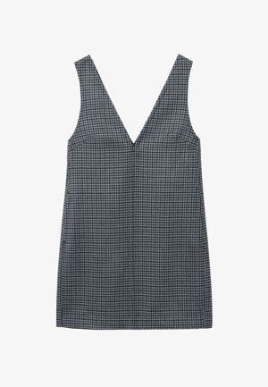 & OTHER STORIES, & OTHER STORIES HOUNDSTOOTH DRESS - Robe de jour - grey