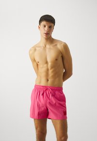 HUGO - DOMINICA - Swimming shorts - medium pink Thumbnail Image 1