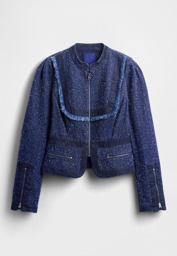 GAP Spijkerjas donkerblauw denim