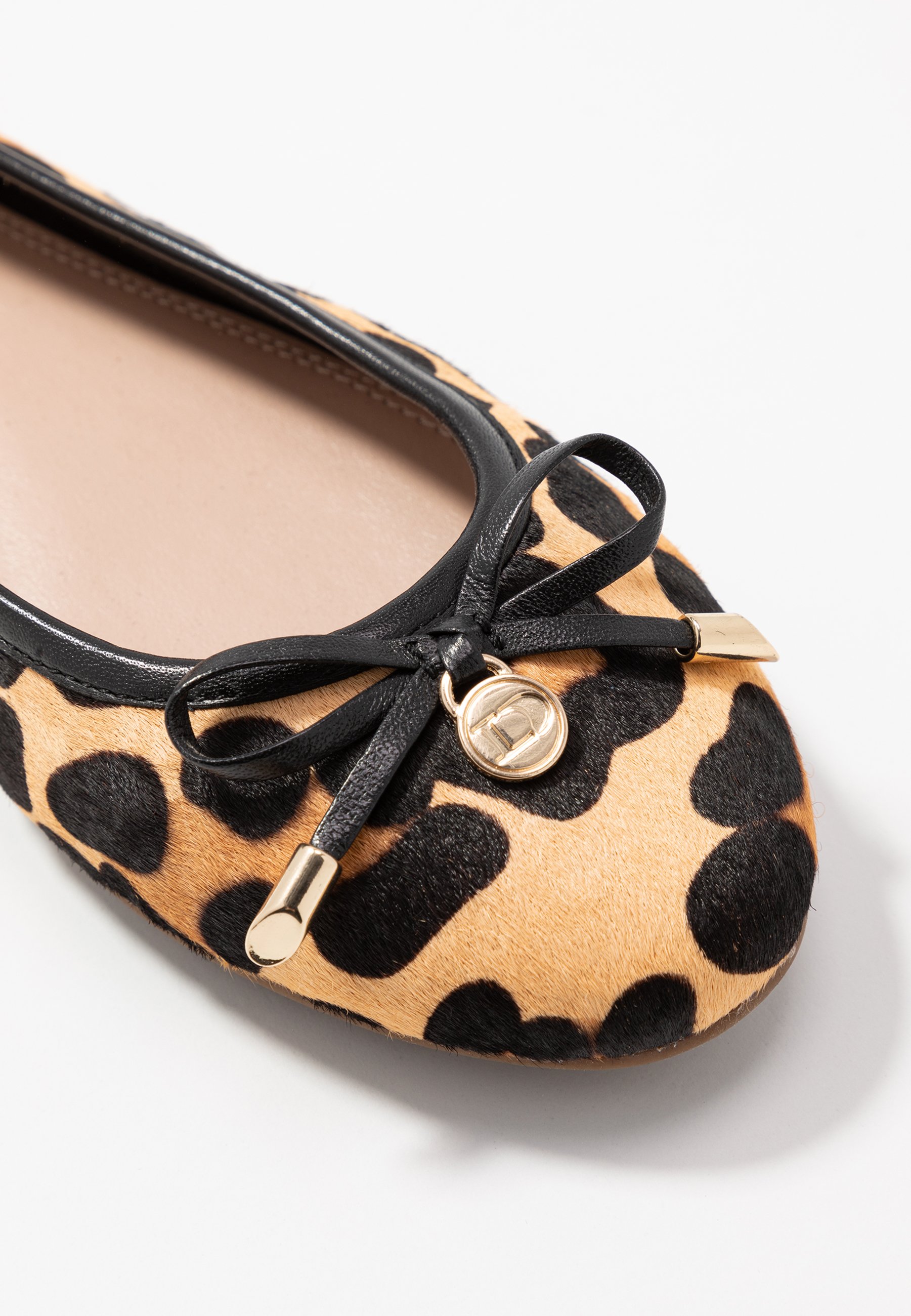 dune black ballet pumps