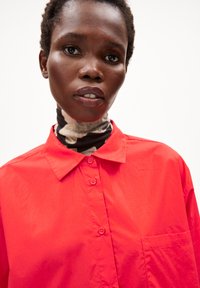 ARMEDANGELS EALGAA - Button-down blouse - red alert