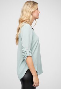 Cloud 5ive MIT TURN-UP-ÄRMELN UND ZIPPER - Bluza - green