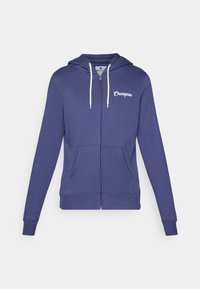 GRAPHIC FULL ZIP HOODIE - Majica s kapuljačom i patentnim zatvaračem - dark blue