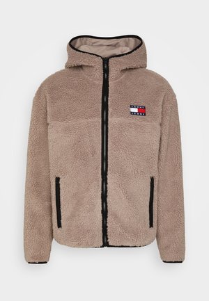 Fleece jacket - beige