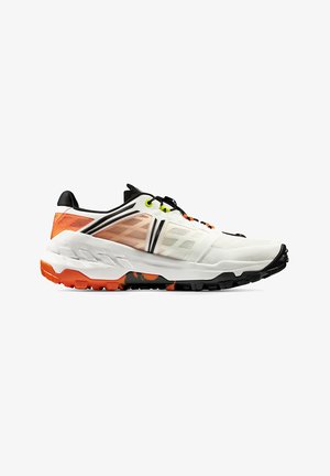 SERTIG - Hikingschuh - white-dark tangerine