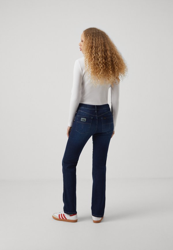 MALENA - Straight leg jeans - dark stone3