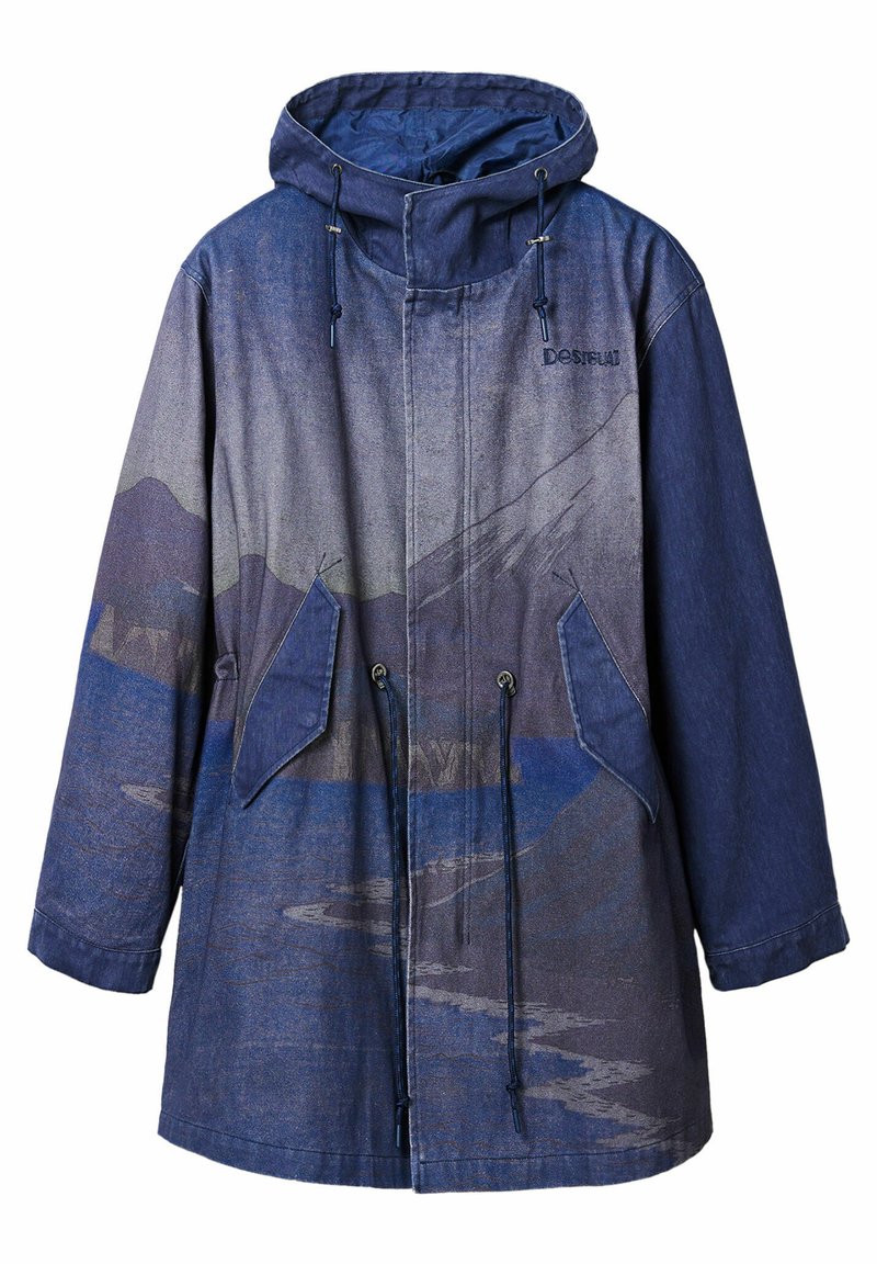 Desigual Parka blauw Desigual Parka blauw