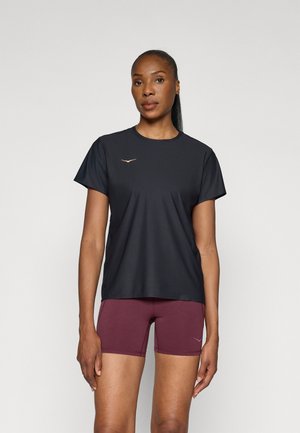 AIROLITE SHORT SLEEVE - Camiseta deportiva - black/gold-coloured